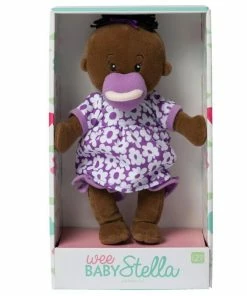 Manhattan Toy Company - Wee Baby Stella Brown Doll -Le Toy Van Sales MH317460 ManhattanToyCompanyWeeBabyStellaBrownDoll 4 1024x1024