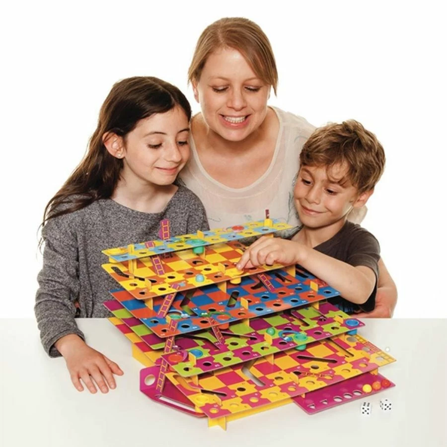 The Happy Puzzle Company - Multi-Level Snakes And Ladders Game 4 The Happy Puzzle Company - Multi-Level Snakes And Ladders Game - Image 2