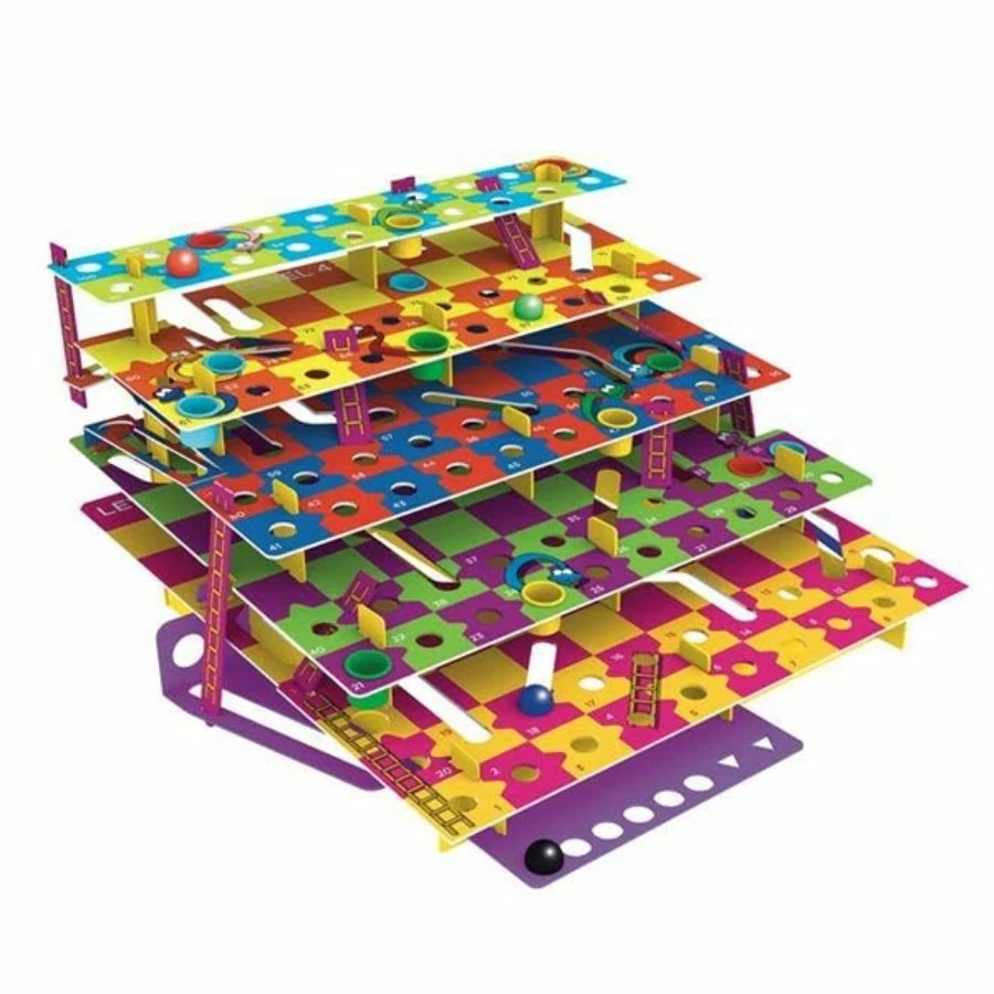 The Happy Puzzle Company - Multi-Level Snakes And Ladders Game 5 The Happy Puzzle Company - Multi-Level Snakes And Ladders Game - Image 3