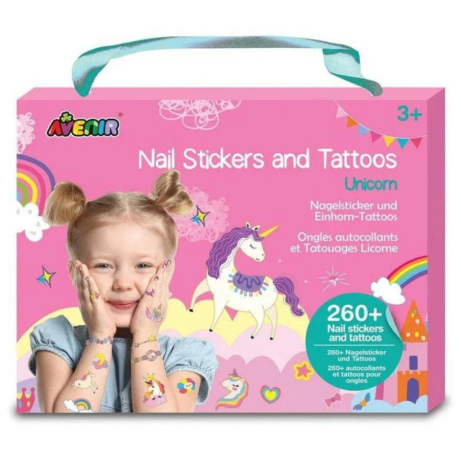 Avenir - Nail Stickers And Tattoos: Unicorns 3 Avenir - Nail Stickers And Tattoos: Unicorns