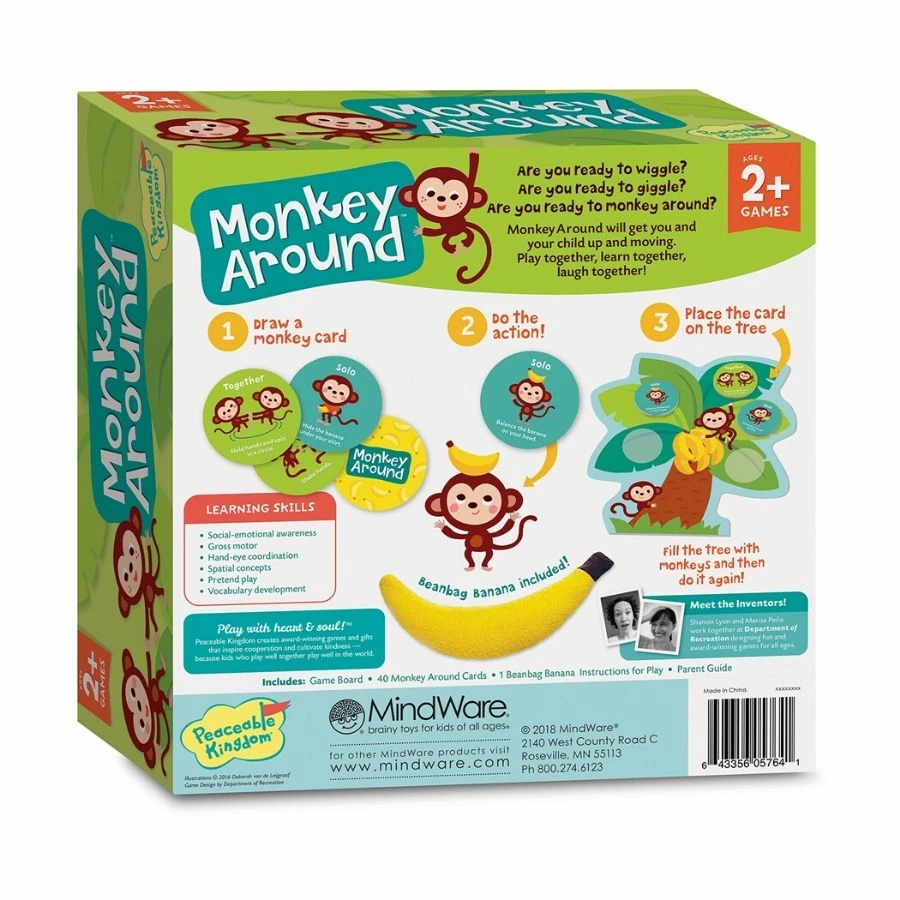 Peaceable Kingdom Game - Monkey Around Game 4 Peaceable Kingdom Game - Monkey Around Game - Image 2