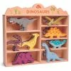 Tender Leaf Toys - Wooden Dinosaurs Set In Display Shelf 1 Tender Leaf Toys - Wooden Dinosaurs Set In Display Shelf -Le Toy Van Sales TL8477 TenderLeafToys1PieceDinosaurDisplayShelfSet 1 1024x1024